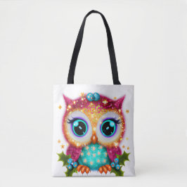 Bolsa Tote Coruja-Bebê Kawaii, bonita e adorável