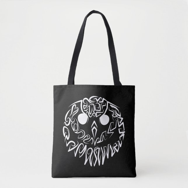 Bolsa Tote Coruja Branca e Negra (Frente)