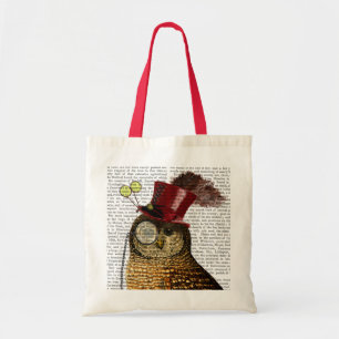 Bolsa Tote Coruja com chapéu 3