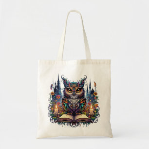 Bolsa Tote Coruja Mágica Livresca