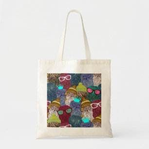 Bolsa Tote Coruja na coroa