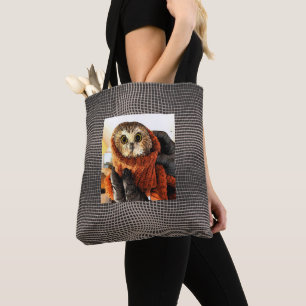 Bolsa Tote Coruja, Rockefeller,
