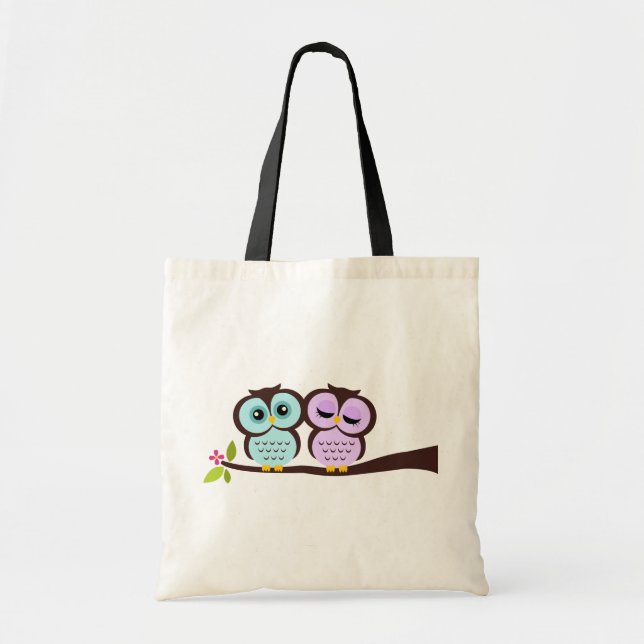 Bolsa Tote Corujas Lindas (Frente)