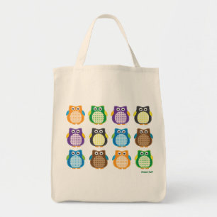 Bolsa Tote Corujas modeladas