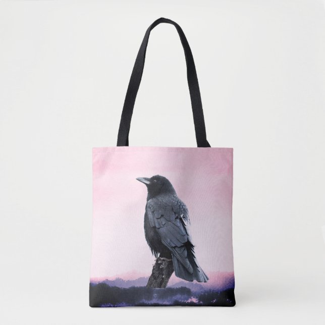 Bolsa Tote Corvo Perfeito ao Sol (Frente)
