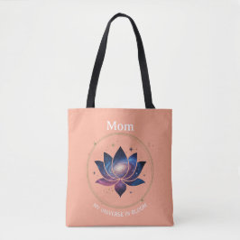 Bolsa Tote Cosmic Lotus Flower Mom Bloom