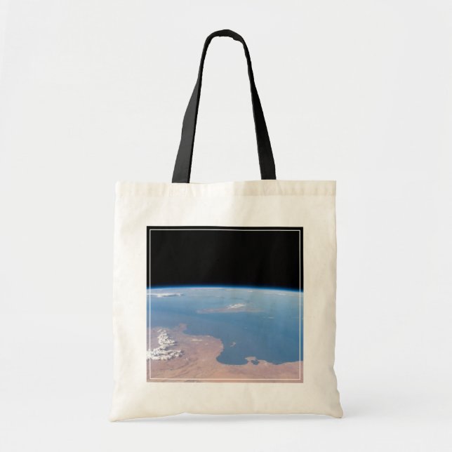 Bolsa Tote Costa Da Tunísia E Líbia E Ilha Da Sicília (Frente)