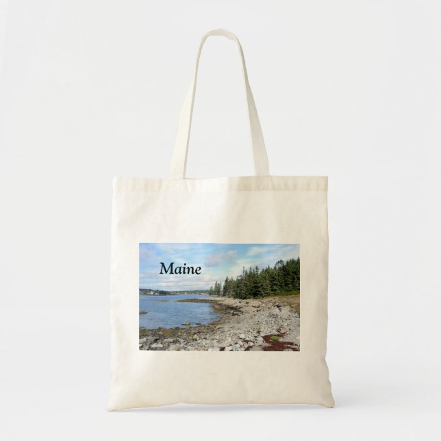 Bolsa Tote costa robusta do Maine (Frente)
