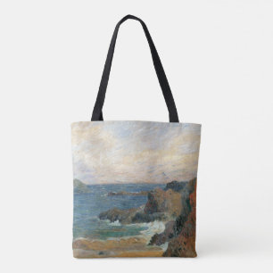 Bolsa Tote Costa Rochosa de Paul Gauguin, Impressionismo Vint