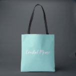 Bolsa Tote Costeira Mémé Beach Avó Turquoise<br><div class="desc">Você é um Mémé costeiro? Nossa bolsa de tartaruga é o item perfeito para adicionar alegria ao seu espaço. Inspirados na costa da Flórida,  nossos designs são feitos de pinturas aquáticas e melhorados digitalmente para sua casa.</div>
