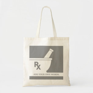 Bolsa Tote Costume do almofariz e do pilão da farmacologia do