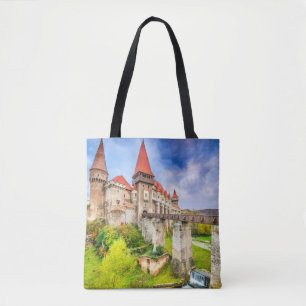 Bolsa Tote Costume toda sobre - imprima o castelo de Corvin
