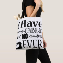 Bolsa Tote costura ・ Artesanatos de Tecido insuficientes