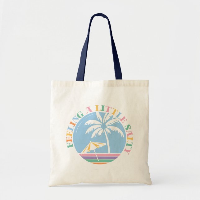 Bolsa Tote Cota de Boho Retro Summer (Frente)