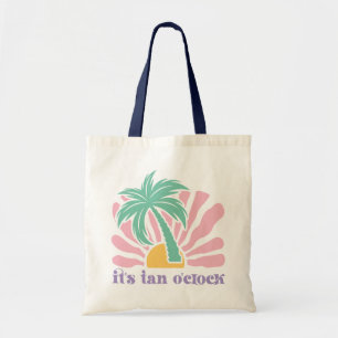 Bolsa Tote Cota de Boho Retro Summer