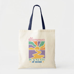Bolsa Tote Cota de Boho Retro Summer