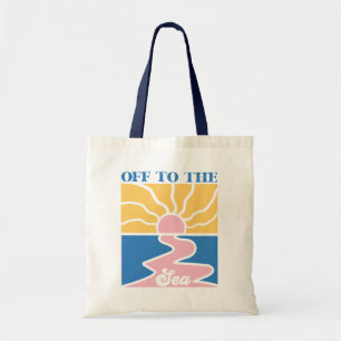 Bolsa Tote Cota de Boho Retro Summer