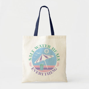 Bolsa Tote Cota de Boho Retro Summer