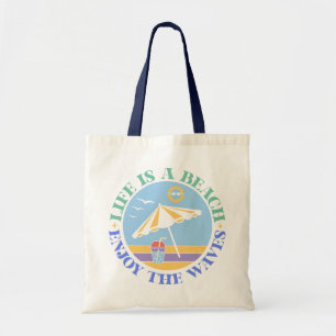 Bolsa Tote Cota de Boho Retro Summer