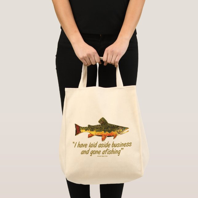 Bolsa Tote Cota de Pesca Izaak Walton (Frente (produto))