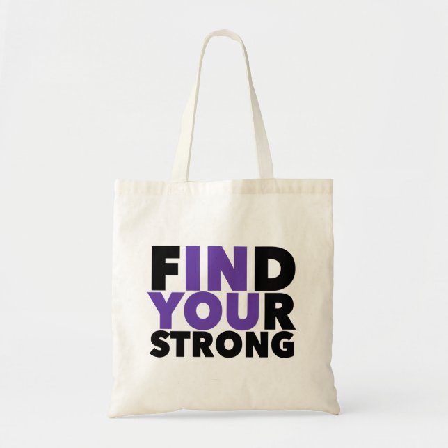 Bolsa Tote Cota Motivacional Forte (Frente)