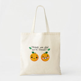 BOLSA TOTE COTAÇÃO DE LARANJA
