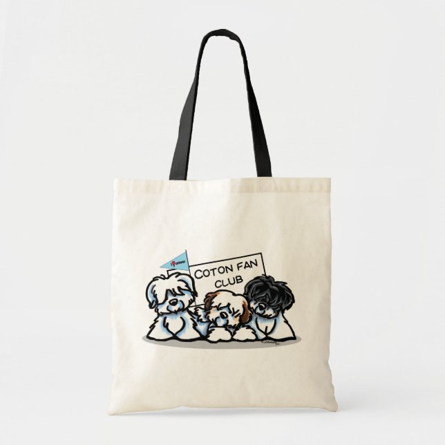 Bolsa Tote Coton Fan Club (Frente)