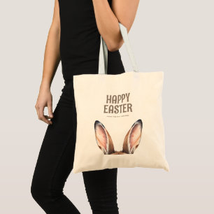 Bolsa Tote Cotovelo da Páscoa coxa de Aquarela Moderna Person