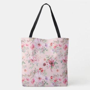 Bolsa Tote Cottage Chic Flor Feminino