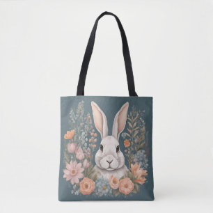 Bolsa Tote Cottagecore Coelho Fofo