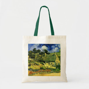 Bolsa Tote Cottages achados, Cordeville por Vincent van Gogh