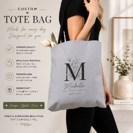 Bolsa Tote Cotton Seed,Ghost,Grey Cloud,