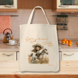 Bolsa Tote Country Girl On Horse Inspirational