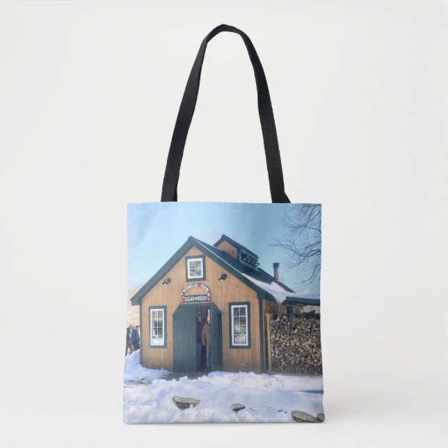 Bolsa Tote Country Maple Sugar House (Frente)