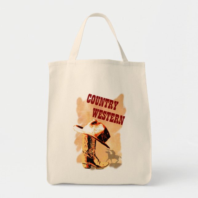 Bolsa Tote Country Western Bag (Frente)