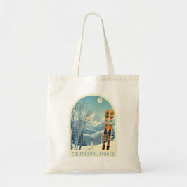 Bolsa Tote Courchevel les trois Vallées souvenir