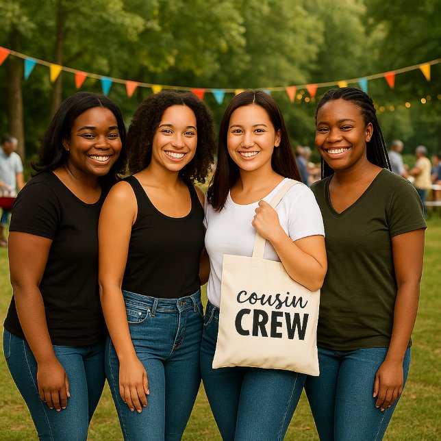 Bolsa Tote Cousin Crew (Criador carregado)