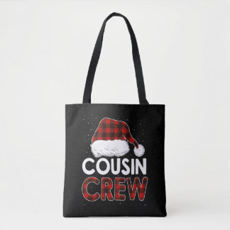 Bolsa Tote Cousin Crew de Natal de 2021