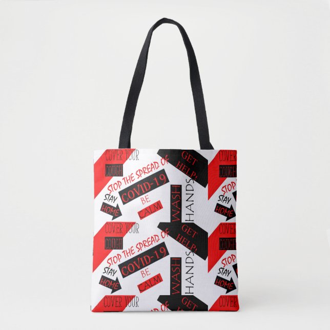 BOLSA TOTE COVID-19 (Frente)