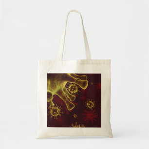 Bolsa Tote Covid- 19 Vírus do Coronavírus Espalhando como M