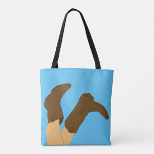 Bolsa Tote Cowboy Boots