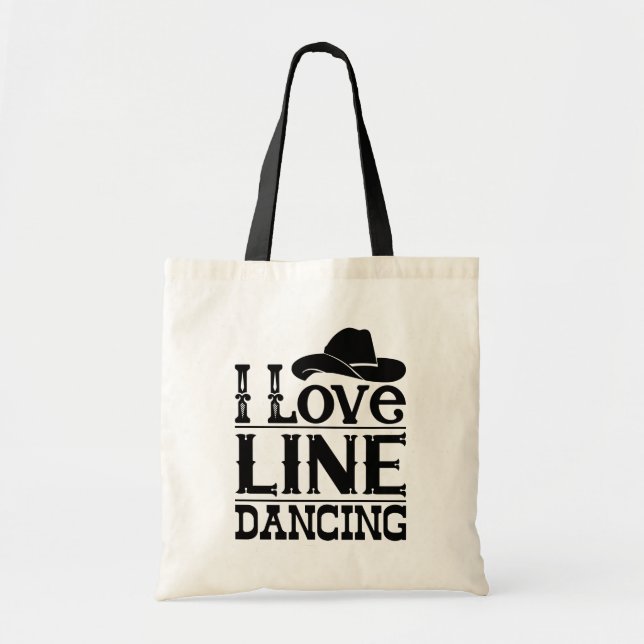 Bolsa Tote Cowboy Boots Cowgirl Music (Frente)