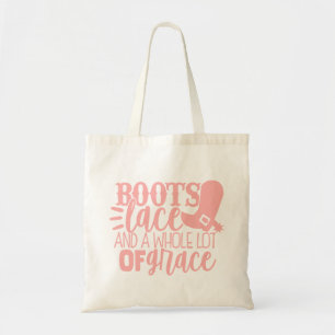 Bolsa Tote Cowboy Boots Pink Cowgirl Western Line Dancing