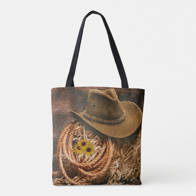 Bolsa Tote Cowboy Hat (Verso)