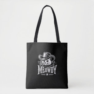 Bolsa Tote Cowboy parvoíce de gato miúdo miúdo miúdos miúdos
