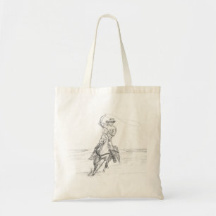 Bolsa Tote Cowboy Roping