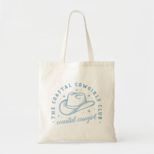 Bolsa Tote Cowgirl costeira que faz estética azul da costa oe