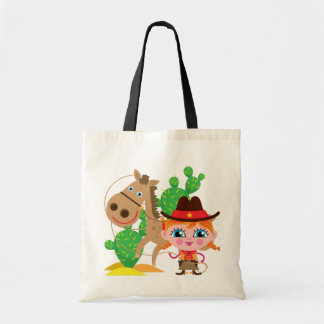 Bolsa Tote Cowgirl e Horse