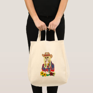 Bolsa Tote Cowgirl Sugar Skull