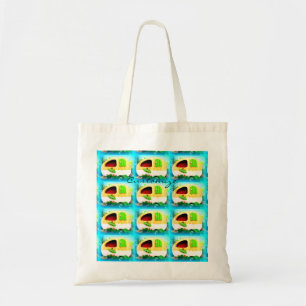 Bolsa Tote Cozinheiro chefe retro personalizado do campista